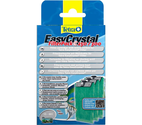 Tetratec Filterpatron Easycrystal 250/300 3stk m/kul