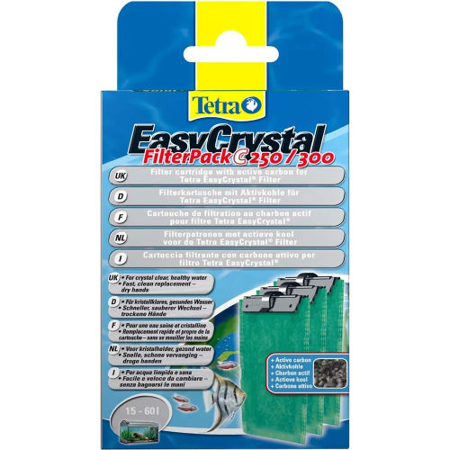 Tetratec Filterpatron Easycrystal 250/300 3stk m/kul