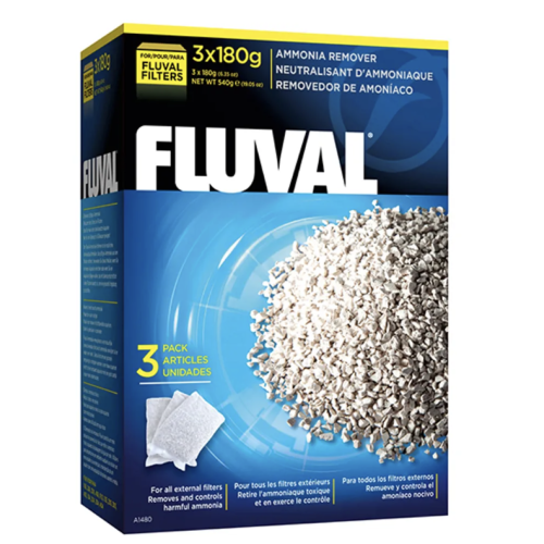FLUVAL Ammonia remover 3X180G