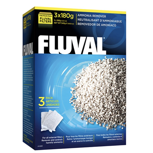 FLUVAL Ammonia remover 3X180G