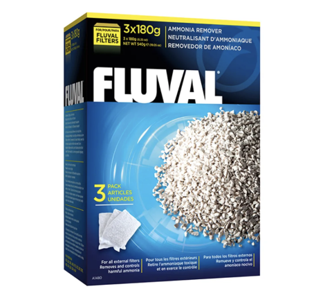 FLUVAL Ammonia remover 3X180G