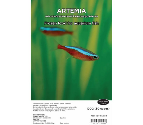 Artemia blister 100 Gr
