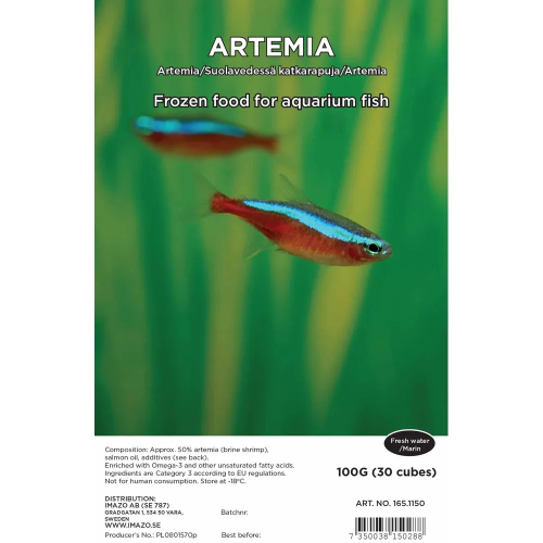Artemia blister 100 Gr