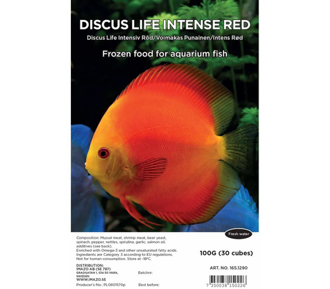 Discus Life - Intensiv Rød