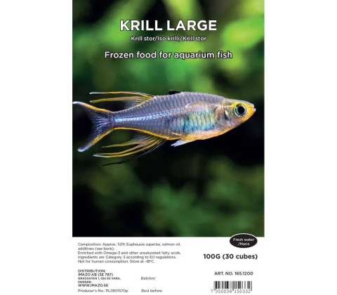 Krill large Blister 100g