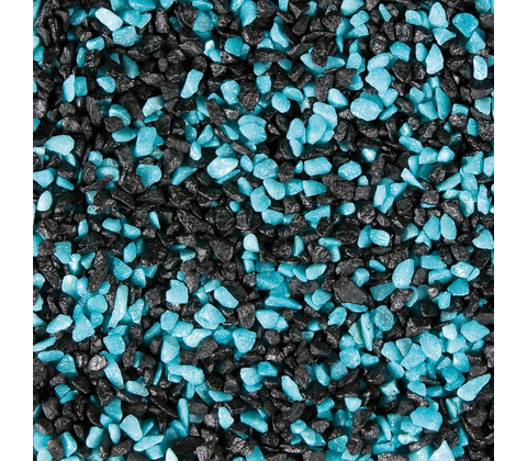 GRAVEL FEGRO TURQUOISE/BLACK 1KG