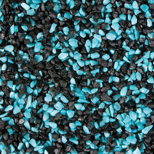 GRAVEL FEGRO TURQUOISE/BLACK 1KG