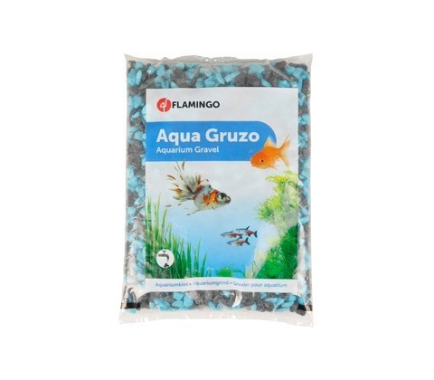 GRAVEL FEGRO TURQUOISE/BLACK 1KG