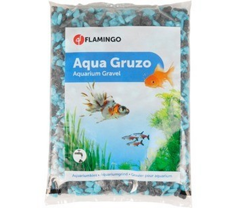 GRAVEL FEGRO TURQUOISE/BLACK 1KG