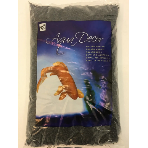 Akvariegrus SORT 1-3 mm 2 kg.