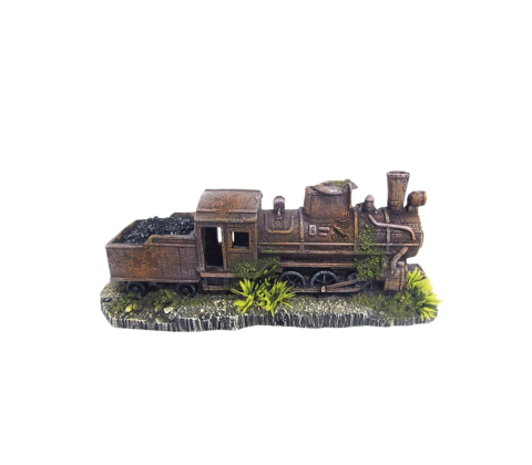 Akvariedekoration – Rosty Train