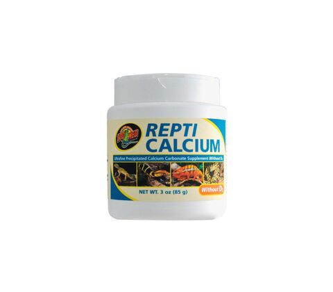 Zoo -Med Repti Calcium 85gr Uden D3 og uden fosfor