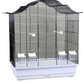 Fuglebur Diana sort/hvid