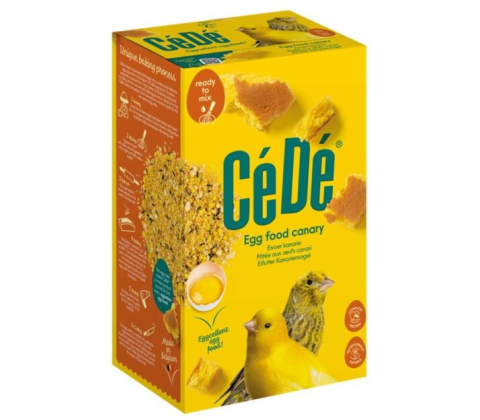 CéDé æggefoder, kanarie gul, 1 kg