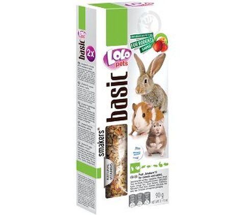 Lolo pets stænger m/ frugt til gnavere