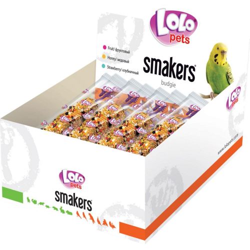 Lolo Pets smakers med frugt til undulat 45g