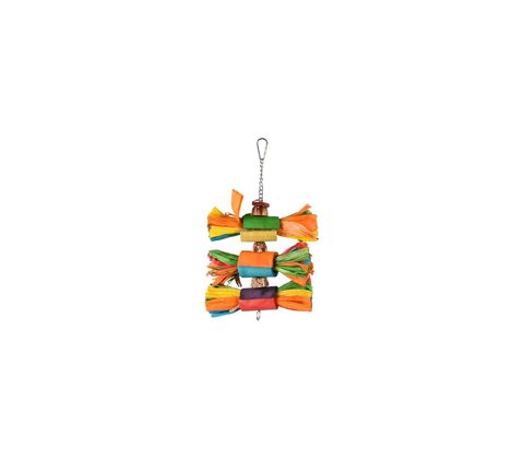 Legetøj fugl RAINBOW ART, multi - 31 cm