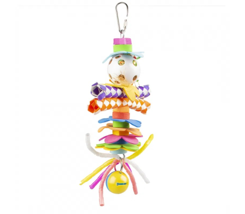 Fuglelegetøj plastikmand 