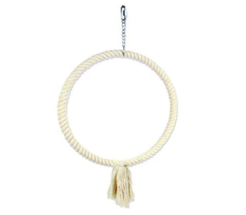 Bird toy Circle Large Bomuld Ø 40 cm.