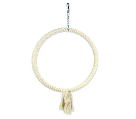 Bird toy Circle Large Bomuld Ø 40 cm.