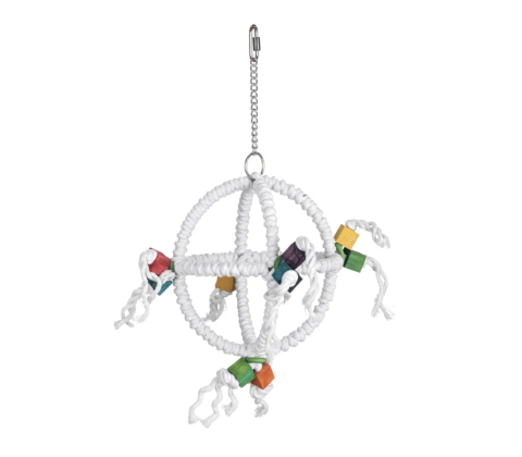 Papegøje legetøj 'SPACER' Ø 25 cm.