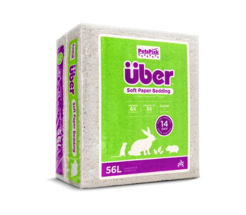 Über - Soft Paper Bedding Hvid