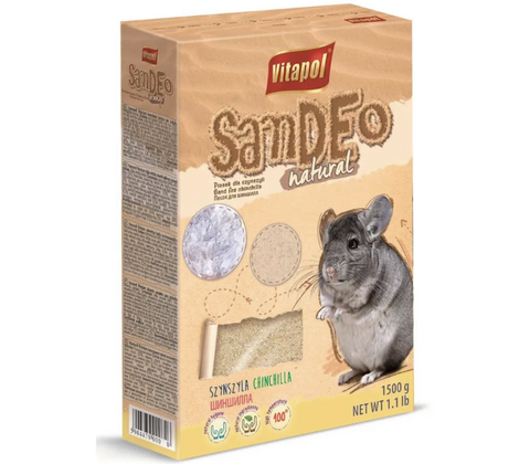 Sandeo natural chinchilla sand 1,5 kg