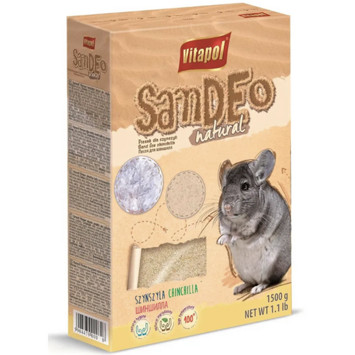 Sandeo natural chinchilla sand 1,5 kg