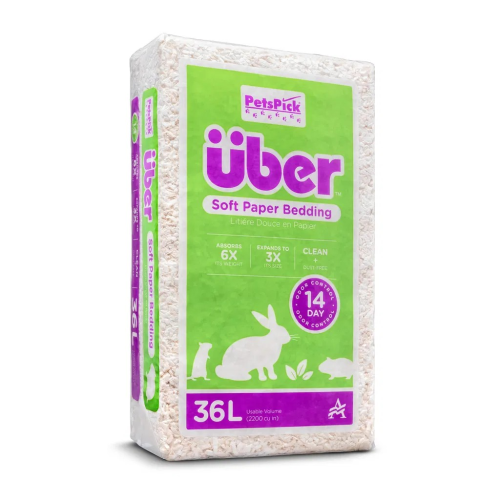 Über - Soft Paper Bedding Hvid
