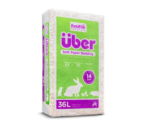 Über - Soft Paper Bedding Hvid
