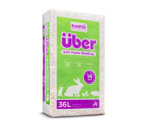 Über - Soft Paper Bedding Hvid