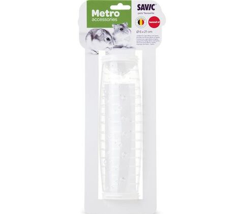 Lige rør/ tunnel Ø 6 cm x 21 cm til savic metro bure