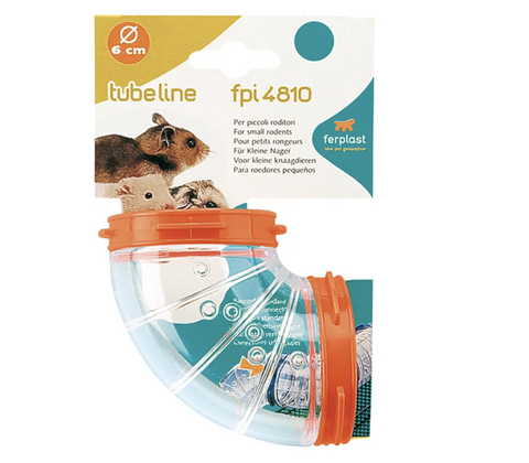 FP rør vinkel 90° Ø6CM mix farver