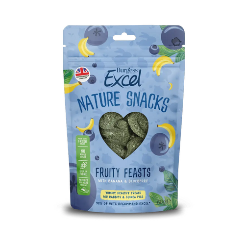 Burgess Excel Natures Snack Fruit Feasts 