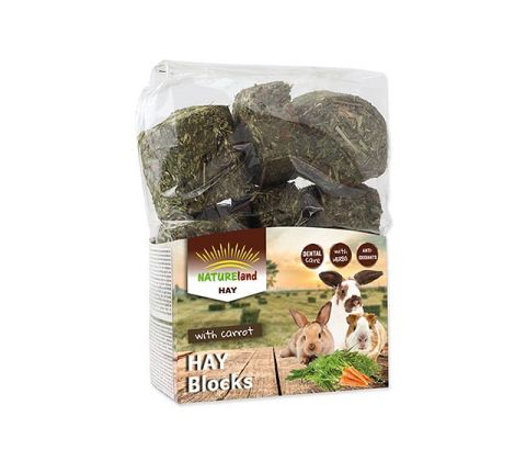 Nature Land HAY blok med gulerod, 600g