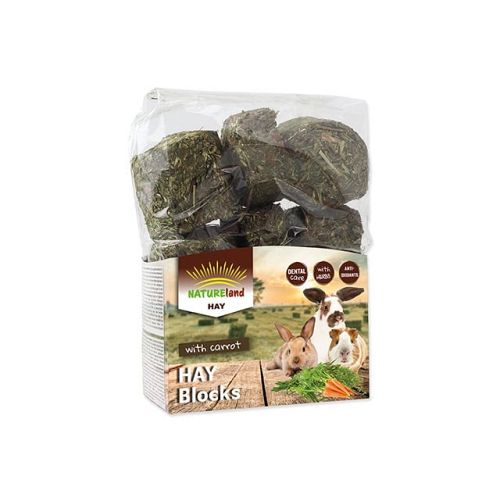 Nature Land HAY blok med gulerod, 600g
