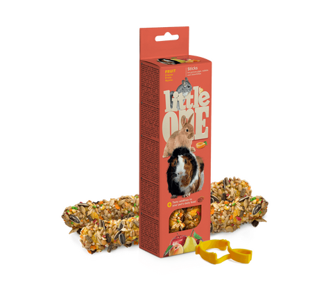 Little One Sticks med frugt, 2x60 g