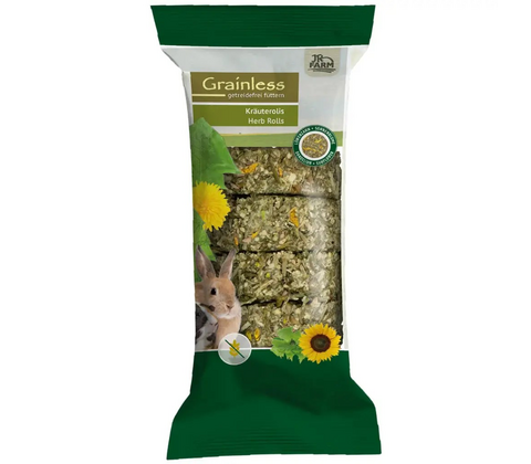 JR Grainless Mælkebøtte & Solsikke Urteruller 70g