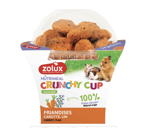 Chrunchy Cup carrot and flax