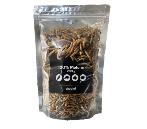 Melorm 200 g. Tørret