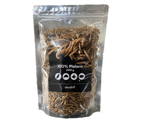 Melorm 200 g. Tørret