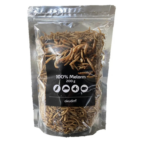 Melorm 200 g. Tørret