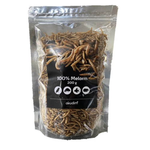 Melorm 200 g. Tørret