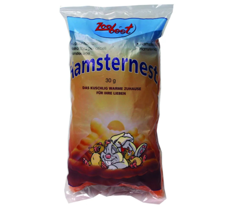 Zoobest - Hamsternest 30g ass. farver