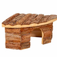 Ozami Natural Wooden Corner House 32x13x21cm