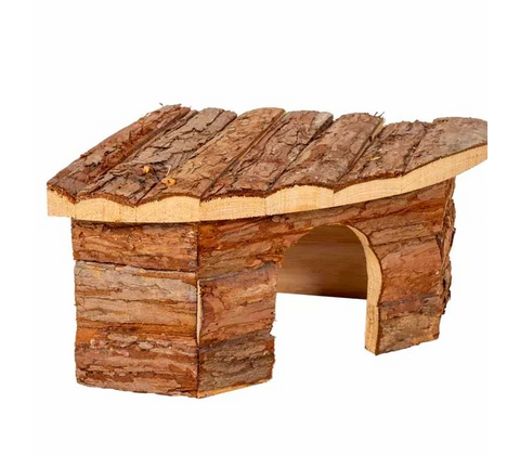 Ozami Natural Wooden Corner House 32x13x21cm