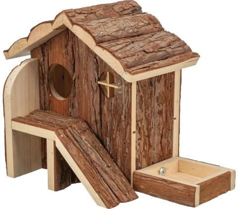 Trixie Henna hus til hamster i bark