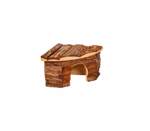 Ozami Natural Wooden Corner House 22x10x15cm