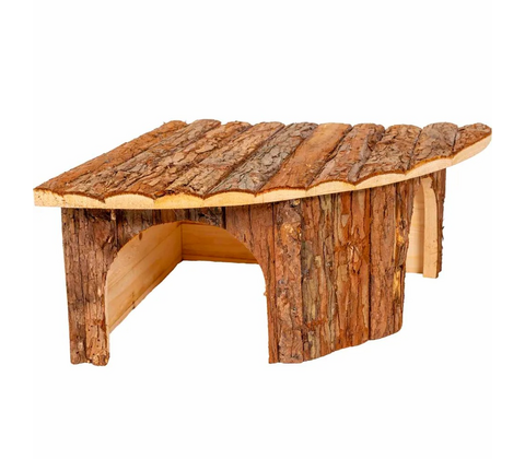 Natural Wooden Corner Tunnel