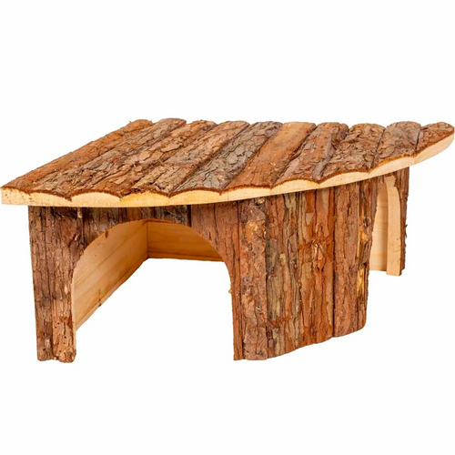 Natural Wooden Corner Tunnel
